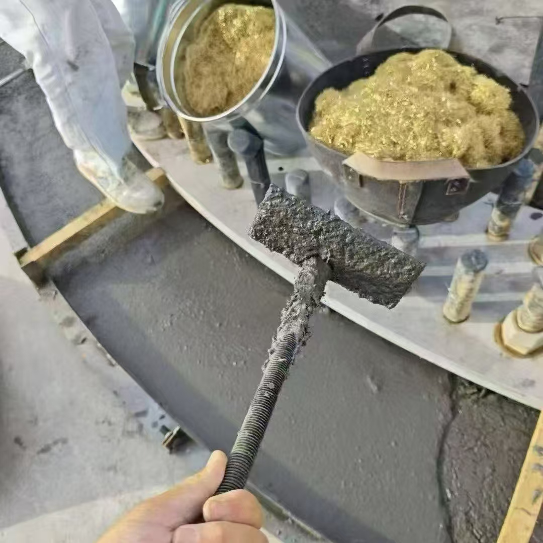 苏仙C120钢纤维高强无收灌浆料 轧机压缩机汽轮机发电机锻压设备底座灌浆材料